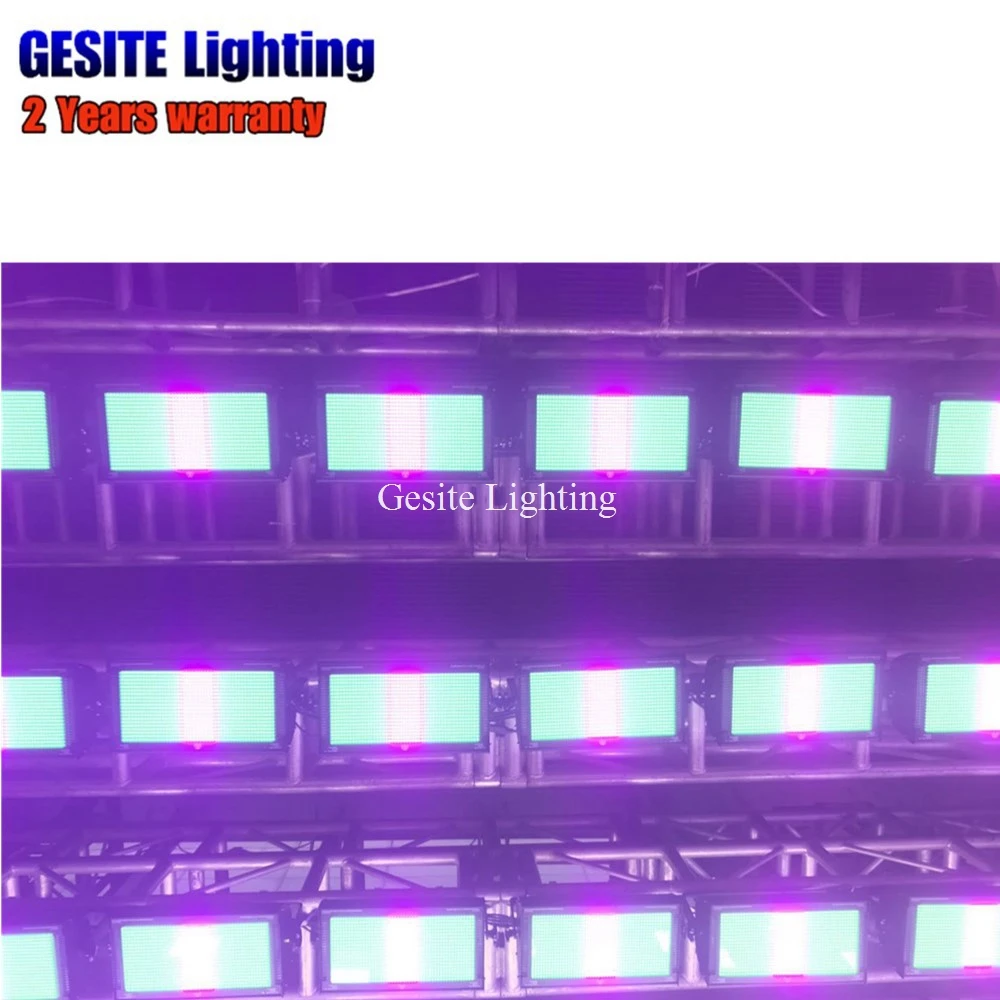 2 шт. Pro освещение супер яркий сценический DMX светодиодный свет 1000 Вт RGB