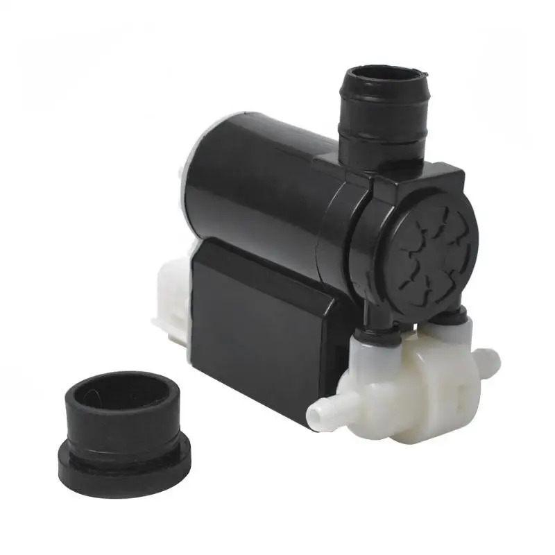 

Motocycle Accessories Twin Outlet Windshield Washer Motor Pump 98510-2C100 with Grommet Windshield Washerfor HYUNDAI for KIA