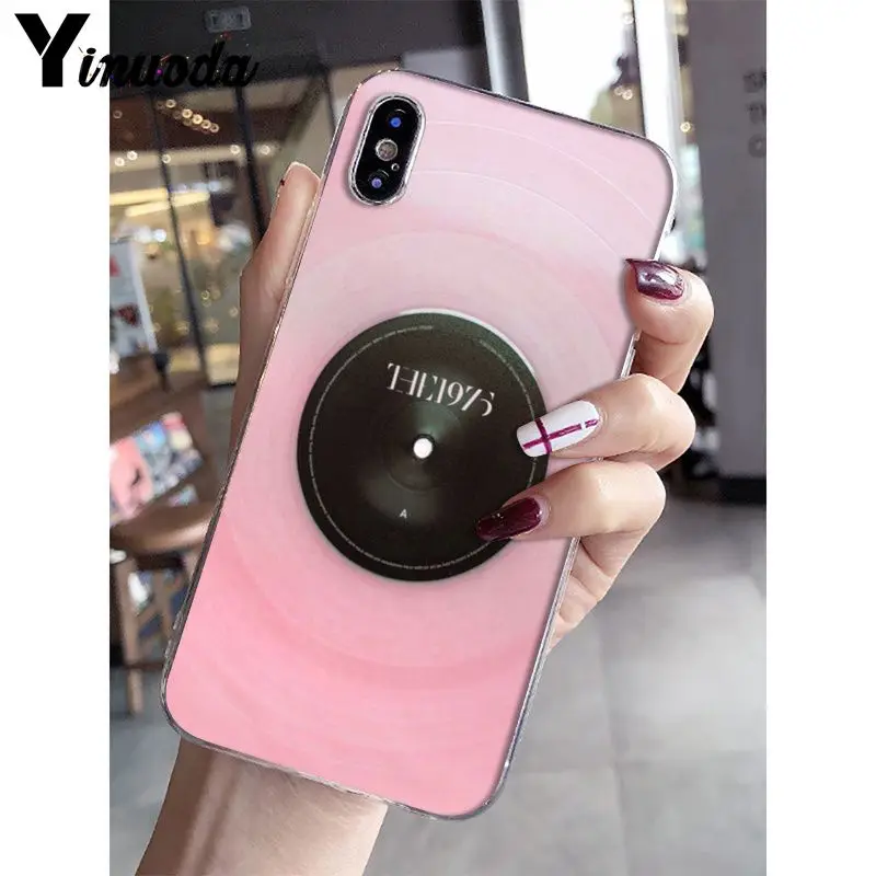 Прозрачный мягкий чехол для телефона Yinuoda с изображением песен 1975 iPhone 8 7 6 6S Plus 5 5S SE