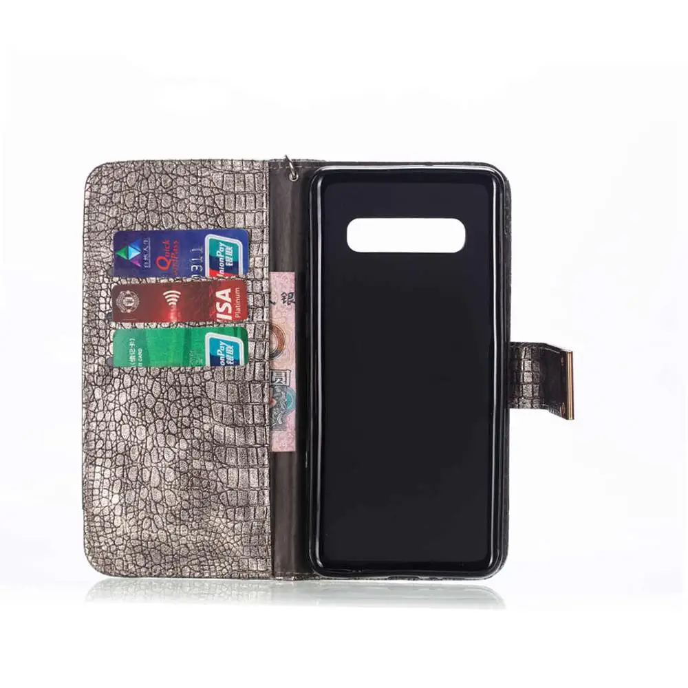 Флип кожаный чехол для телефона samsung Galaxy S10E S10 S9 S8 Plus Note9 Note8 Магнитный