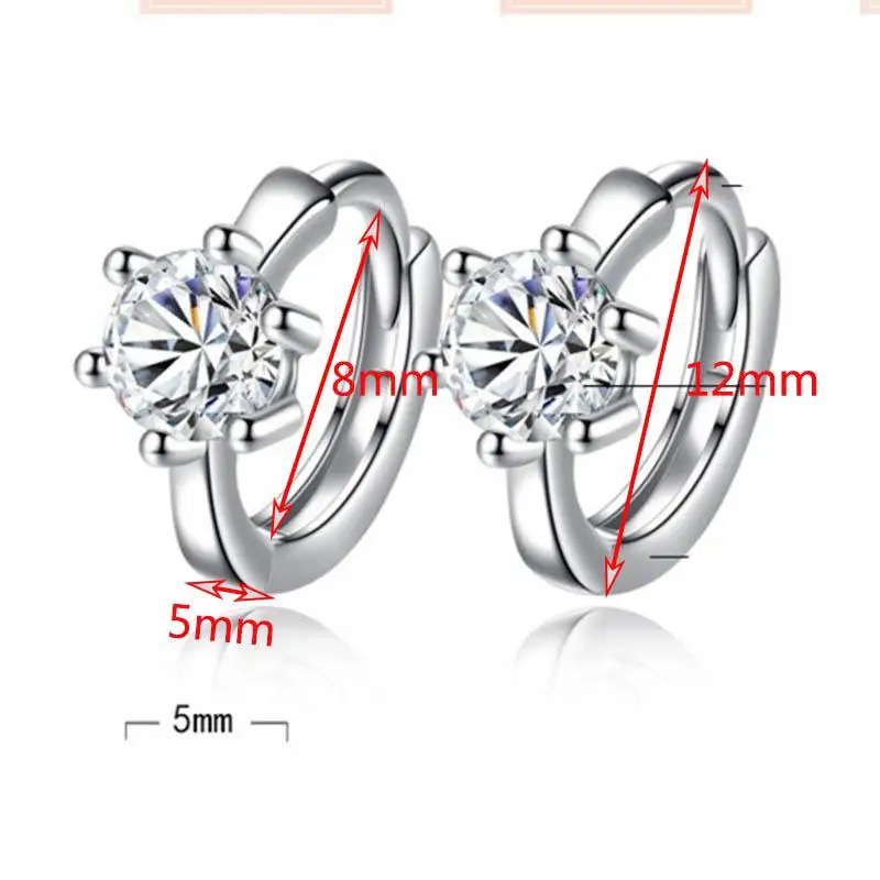 earrings 12 Серьги с кристаллом Pendientes женские серьги-гвоздики в виде Orecchini Oorbellen Для женщин ювелирные изделия с цирконием, серьги-гвоздики для Для женщин Brinco - Окраска металла: earrings 12