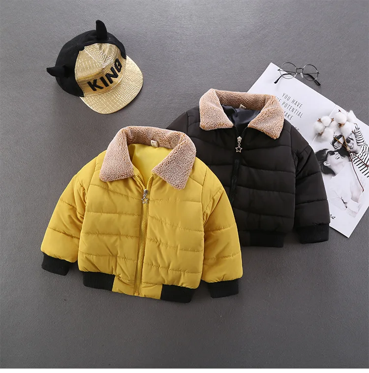 Fashion Autumn Winter Jacket for Boys Children Kids Warm Outerwear Coat Boy Clothes 2-7 Year Baby |