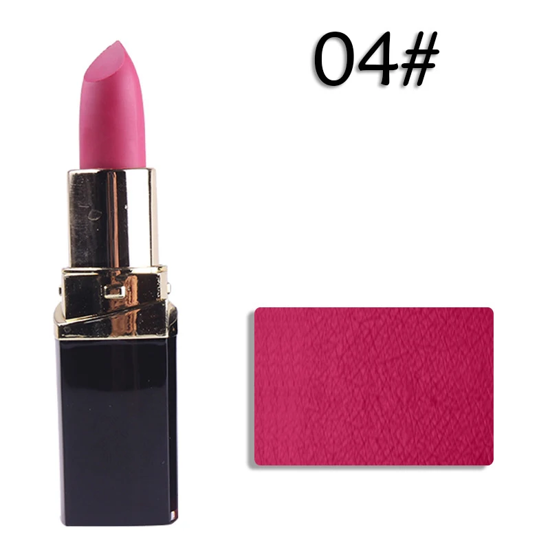 2 шт 12 MISS ROSE мягкий светлый красочный квадратный тубус матовая губная помада