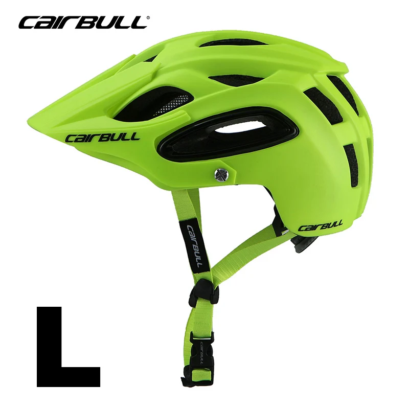 L Велосипедный шлем CAIRBULL, все-terrai, Casco Ciclismo, велосипедный горный шлем для мужчин и женщин, для спорта на открытом воздухе, защитный велосипедный шлем, BMX PC+ EPS - Цвет: L