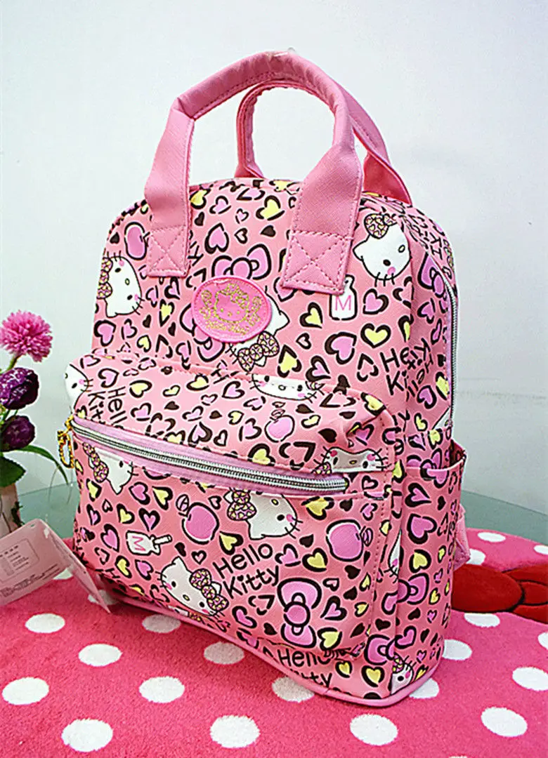 Новый милый рюкзак Hello Kitty школьная сумка кошелек yey 3303P|bag purse|purse school bagbag bag |