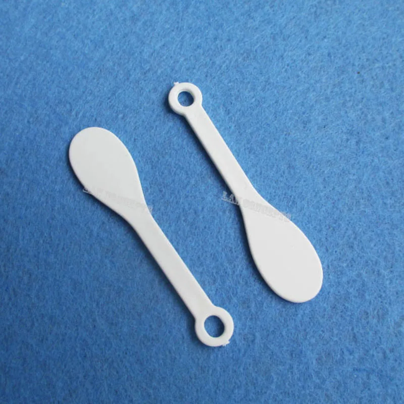 Плоский крючок HDPE ложка пластиковые скобы для шоколада медицинская закуска