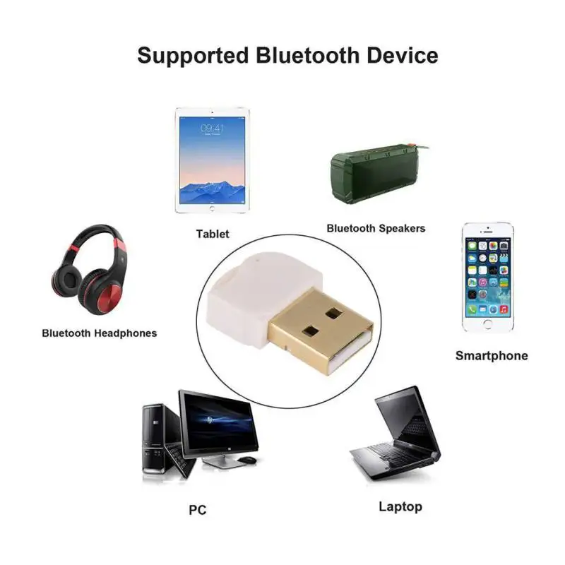Мини беспроводной usb адаптер Bluetooth 4 0 ключ Музыкальный Аудио приемник передатчик