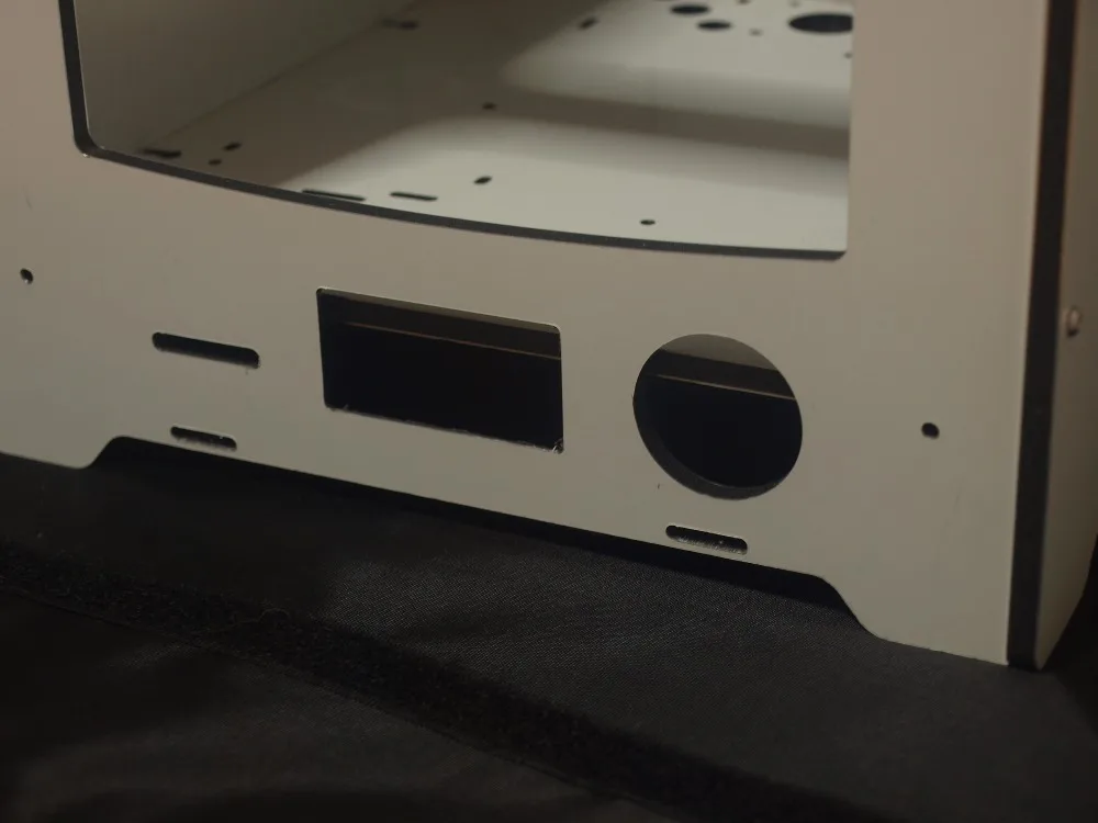 Horizon слон diy ultimaker 2 go! 3d принтер соберите рамы алюминиевые композитные плиты 6 мм
