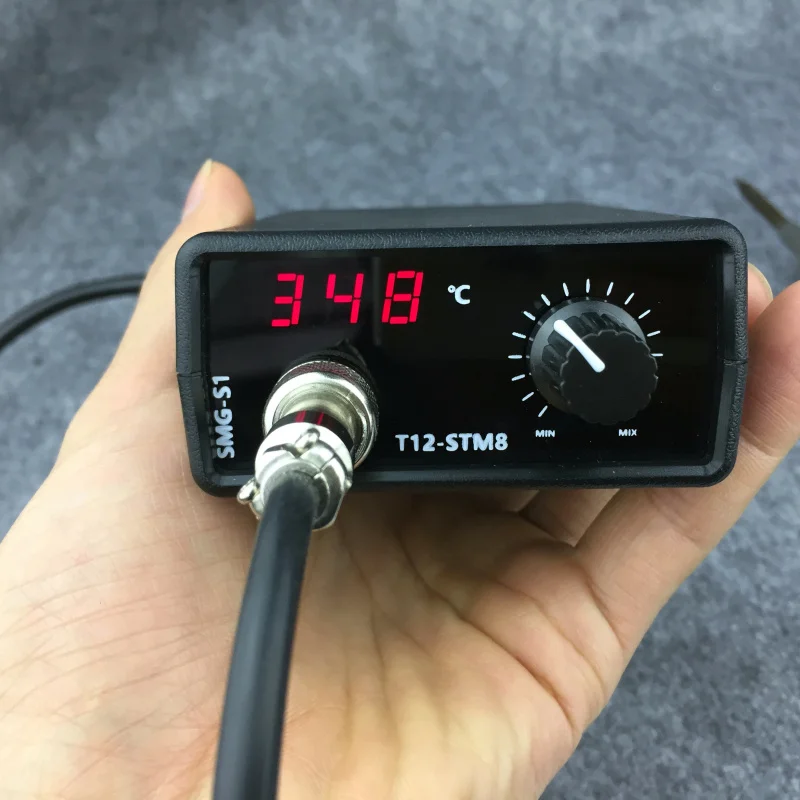 Высококачественная паяльная станция Antra STC T12 электронный сварочный паяльник