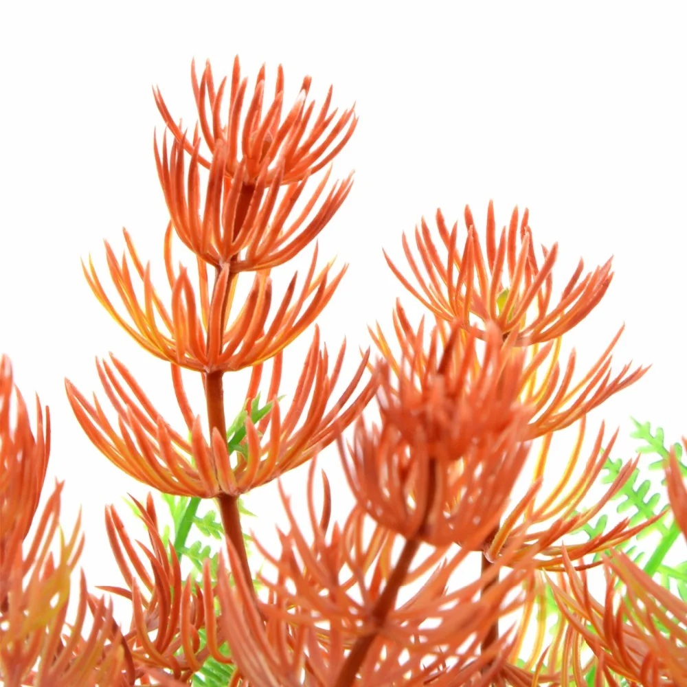 3 шт./лот Зеленые искусственные экологически чистые пластиковые аквариумные