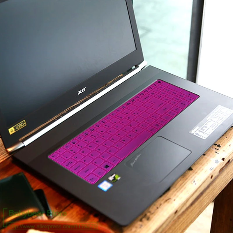 Силиконовая защитная накладка для клавиатуры 15 6 17 3 дюйма Обложка Acer Aspire V15 V17 Vn7 592G