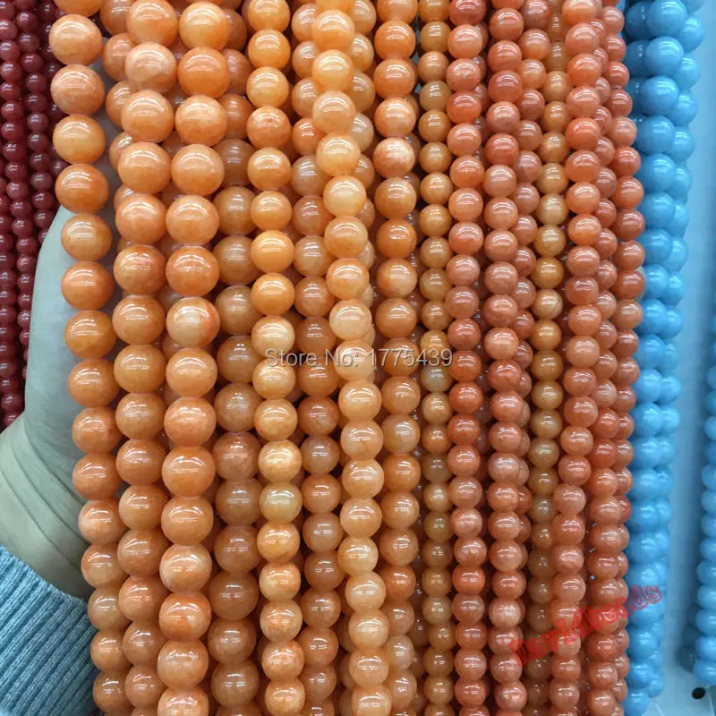 Круглые бусины для браслета ожерелья ювелирных изделий 6/8/10/12 мм | Украшения и