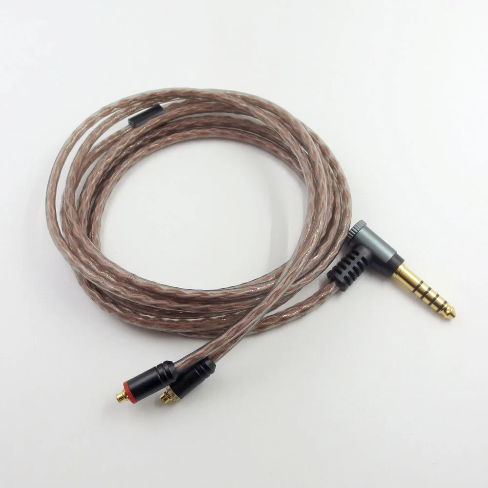 ZSFS Золотой клад кабель 4,4 мм балансный кабель с разъемом MMCX для shure se215 se535 se846 ue900 W80 UM50 FX1100 наушники