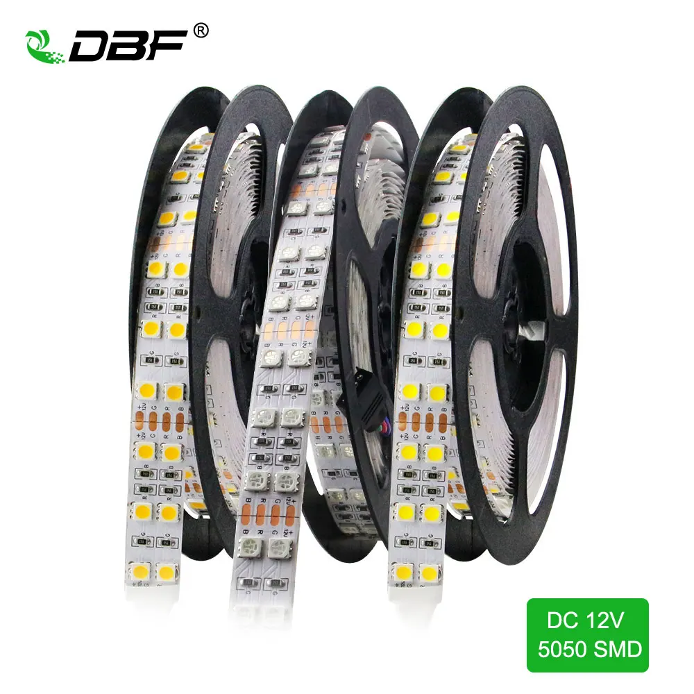 [DBF]5050SMD RGB светодиодный ленточный светильник IP67 трубка Водонепроницаемый DC12V 5