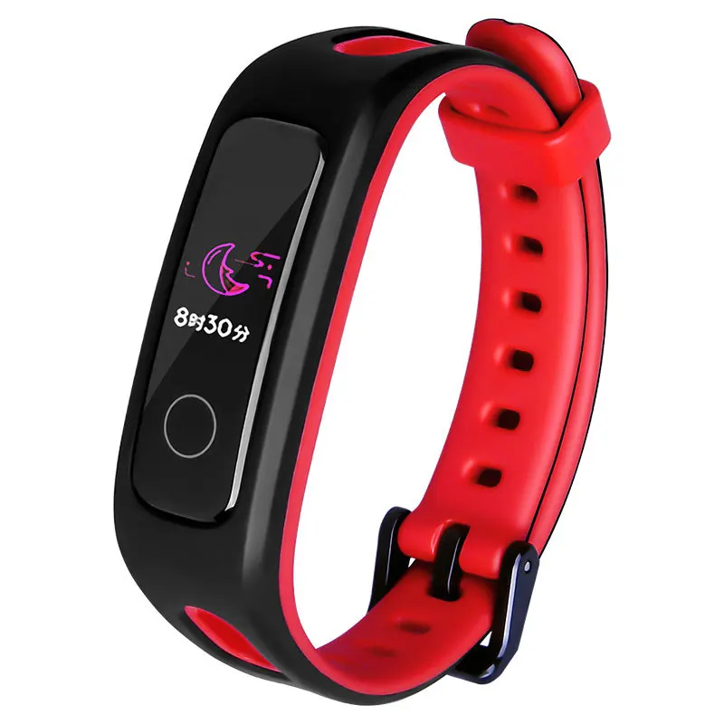 Color 5 Hangrui силиконовый ремешок для huawei Honor Band 4, версия для бега, умный Браслет, ремешок для часов, красочные аксессуары для Honor Band 4 3 - Цвет: Color 5