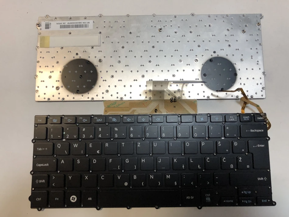 Клавиатура для ноутбука с подсветкой SAMSUNG 900X3B 900X3C NP900X3B NP900X3C WB KR SP FR