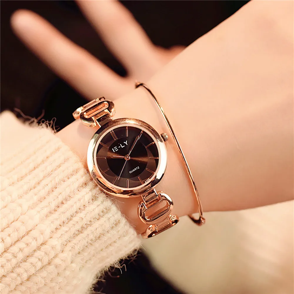 Relogio Feminino Watces женские Модные Кварцевые аналоговые наручные часы из сплава