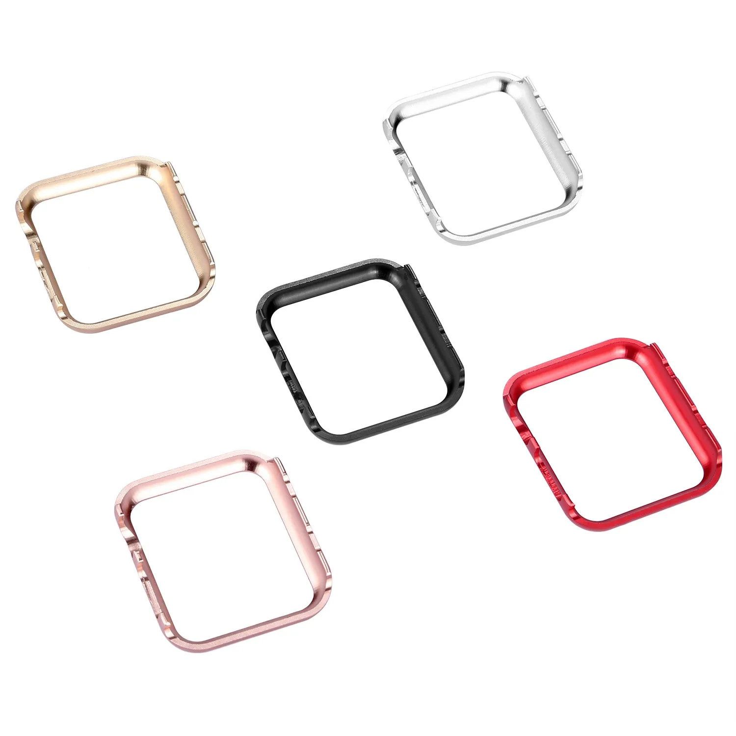 Алмазный чехол для наручных часов Apple watch крышка 42 мм 38 40 44 серии 4/3/2/1 алюминиевого