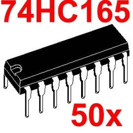 (50 шт./лот) 74HC165 Logic IC DIP Package CMOS.|ic logic|ic cmosic dip |