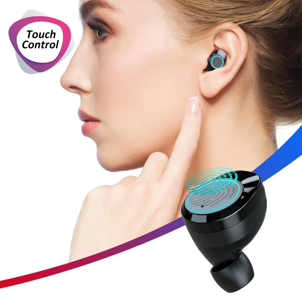 Arikasen, настоящие беспроводные наушники, Bluetooth V5.0, TWS, bluetooth наушники, Спортивная, стерео, беспроводная гарнитура для iPhone, xiaomi, samsung