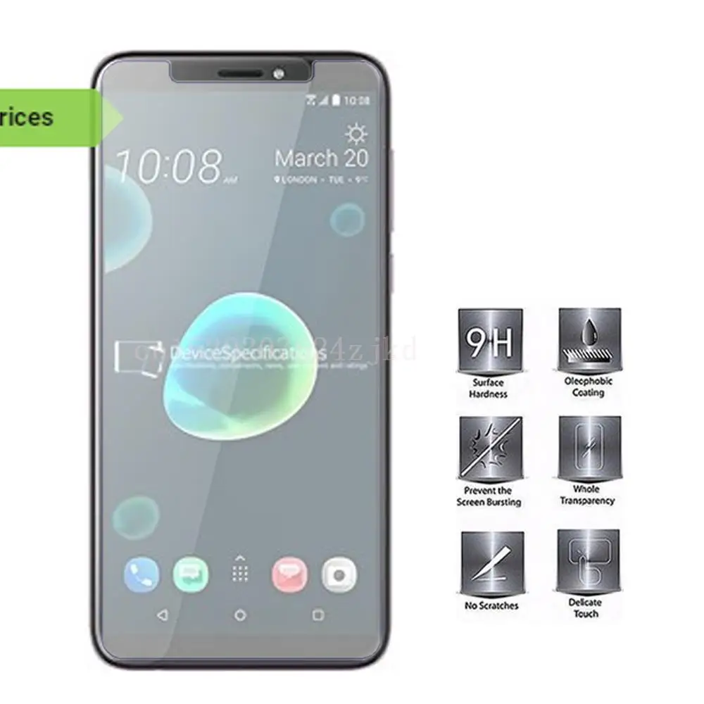 Закаленное стекло для HTC Desire 12 Plus Защитное 12|Защитные стёкла и плёнки телефонов| |
