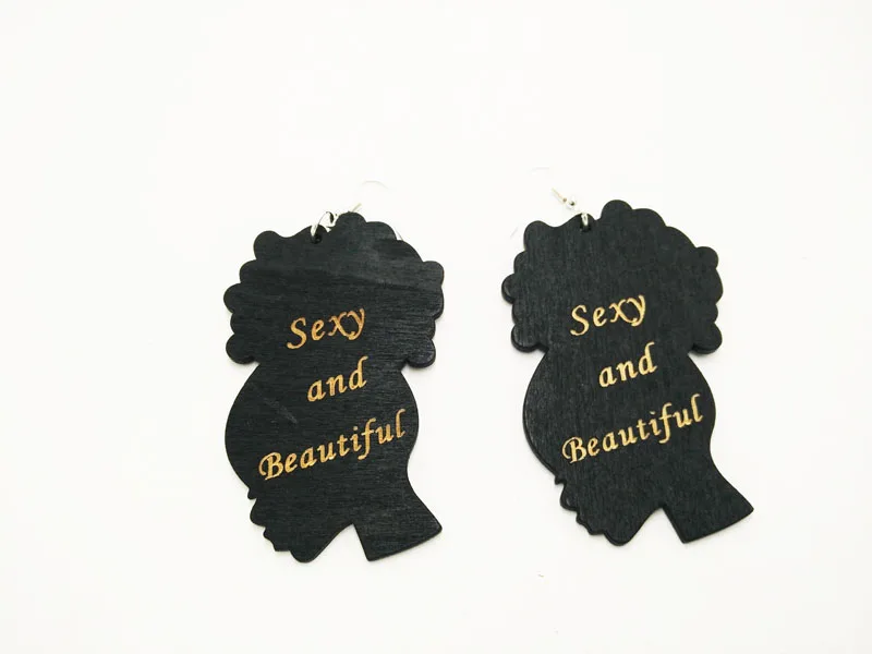1 пара пикантные и красивые деревянные серьги в этническом стиле|wooden earrings|wooden