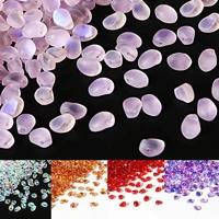 50pcs 68mm tear drop lampwork mermaid beads bead pendant water drop glass beads handmade diy jewelry making