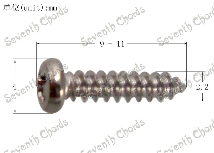 A Set of 6 Pcs Semiclosed Guitar Tuning Pegs Tuners Machine Heads Plastic Ferrules Bushing and 12 Mounting Screws - 3Colors | Спорт и