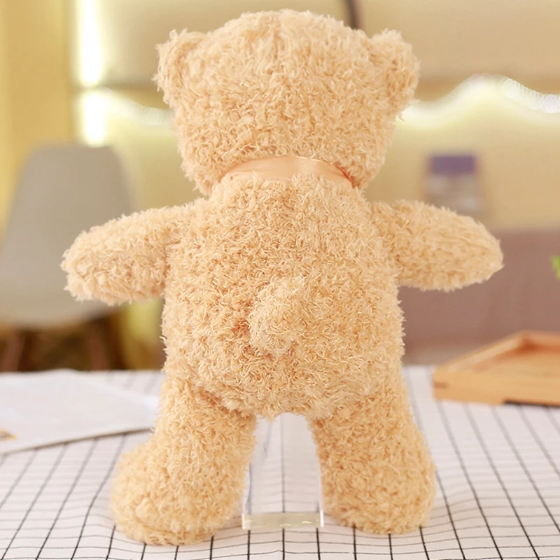 1PC Lovely Teddy Bear Plush Doll Kawaii Stuffed Soft Animal Toy for Kids Baby Children Birthday Gift Valentine's 30CM | Игрушки и
