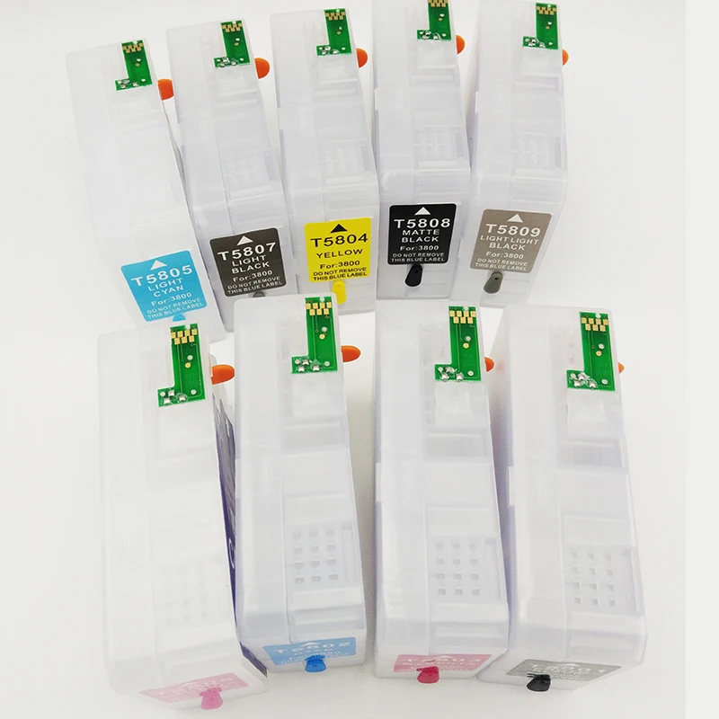 Картридж с чернилами einkstore T5801 T5802 T5803 T5804 T5805 T5806 T5807 T5808 T5809 для Epson Stylus Pro 3800 3880|ink