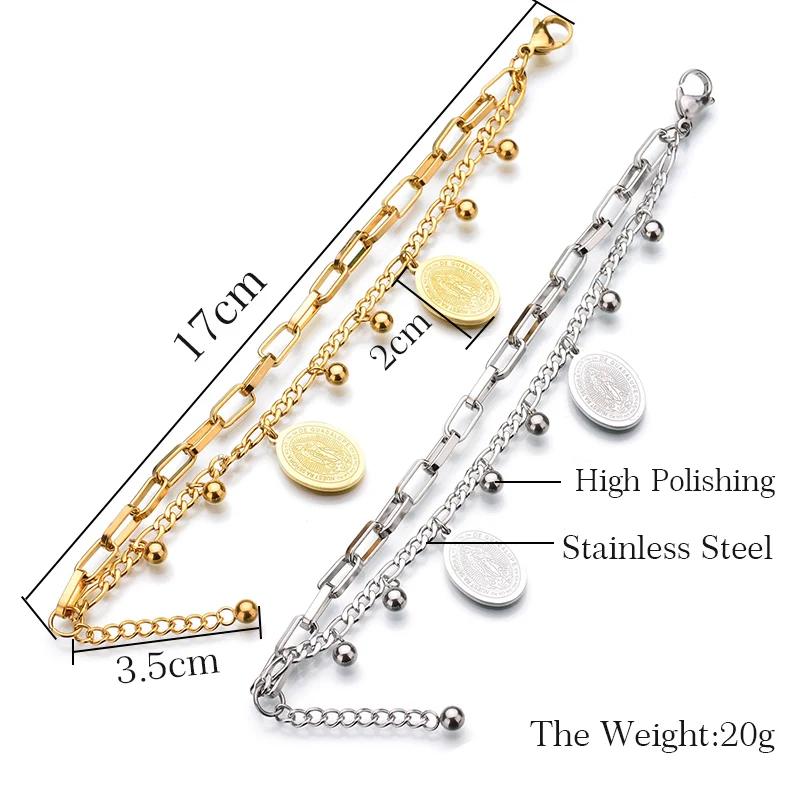 Новинка женский браслет для подарка нержавеющая сталь|bracelets for|jesus braceletbracelets for women