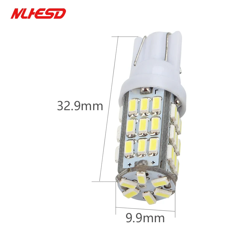 100 шт./лот 42led T10 3014 42 Smd 194 168 192 W5W Авто клиновидное освещение автомобиля