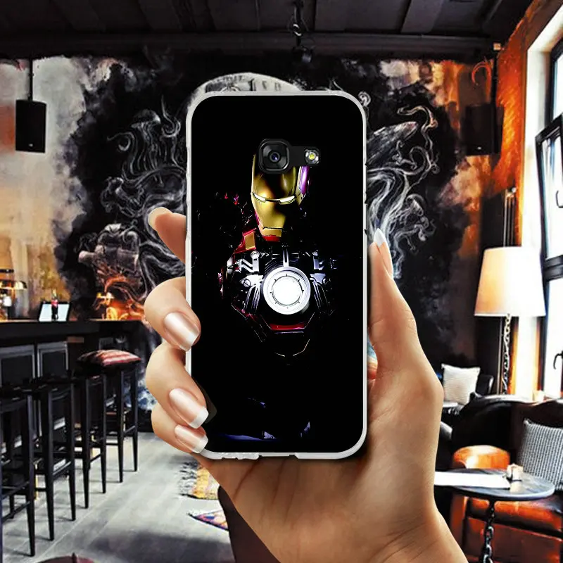 Iron Man Marvel Avengers Phone Case Slim Soft TPU for Samsung Galaxy S2 S3 S4 S5 Mini S6 S7 S8 S9 S10 Edge Plus Lite Note 5 8 |