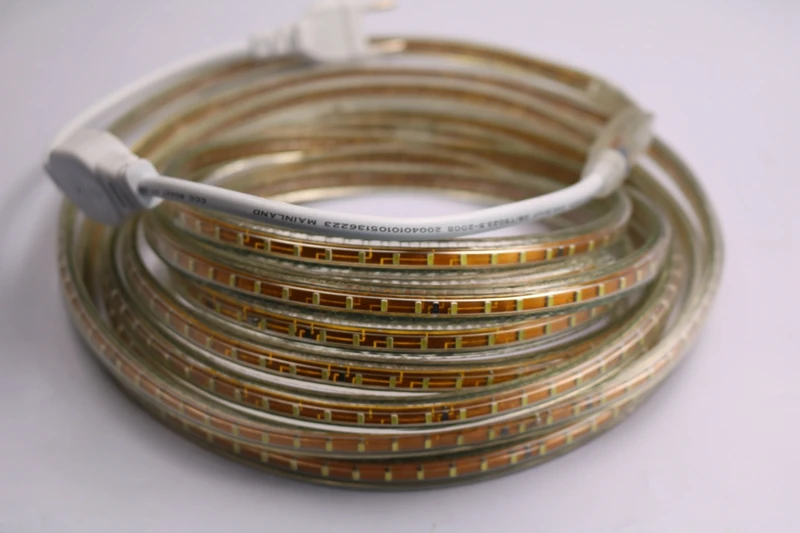 СВЕТОДИОДНАЯ лента SMD 3014 1 25 м 220 В перем. Тока 120 светодиодов/м IP67