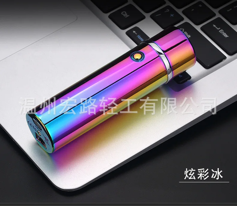 Новейший дизайн 6 Arc Зажигалка более мощная USB перезаряжаемая электрическая плазменная импульсные зажигалки для сигарет дыма табачная трубка
