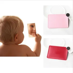 Косметическое зеркало из нержавеющей стали с логотипом на заказ, небьющееся портативное ударопрочное косметическое зеркало для макияжа, подарок на день рождения