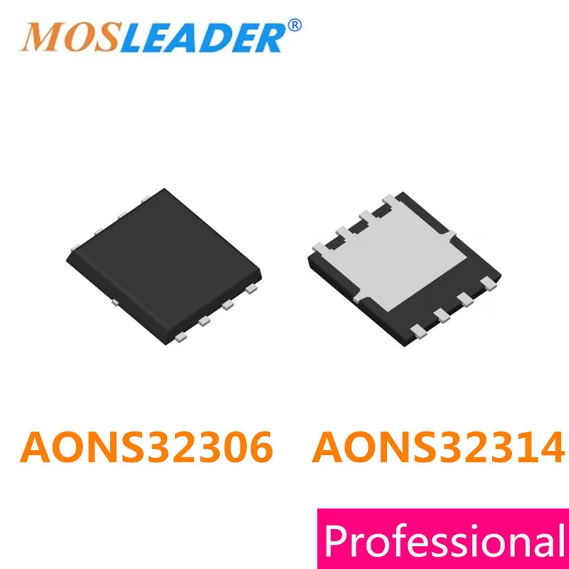 Mosleader AONS32306 AONS32314 DFN5X6 100 шт. QFN8 N канальный 30В высококачественные Mosfets|mosfet|mosfet 100pcsmosfet