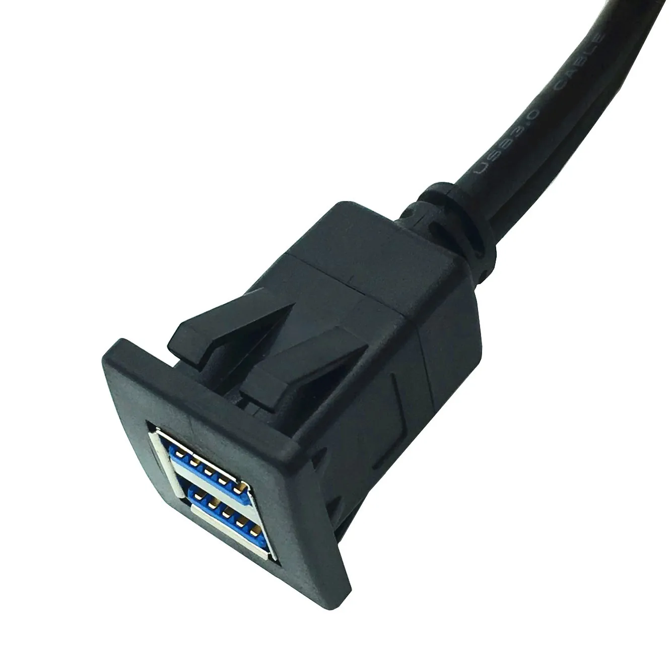 Двухпортовый USB3.0 водонепроницаемый линия приборной панели автомобиля аудио