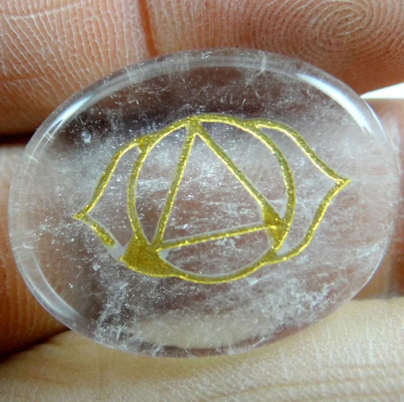 Natural Quartz crystal Turquoises tiger eye Shape purplChakra Ovale pendant for diy Jewelry making necklace Accessories