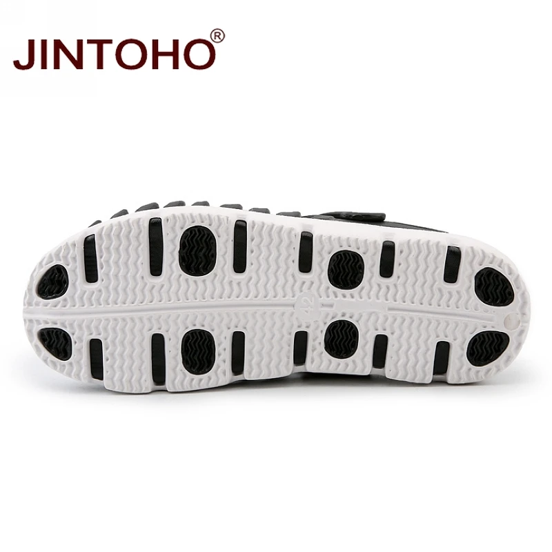 Мужские шлепанцы jintoho летние дышащие пляжная обувь 2019 |