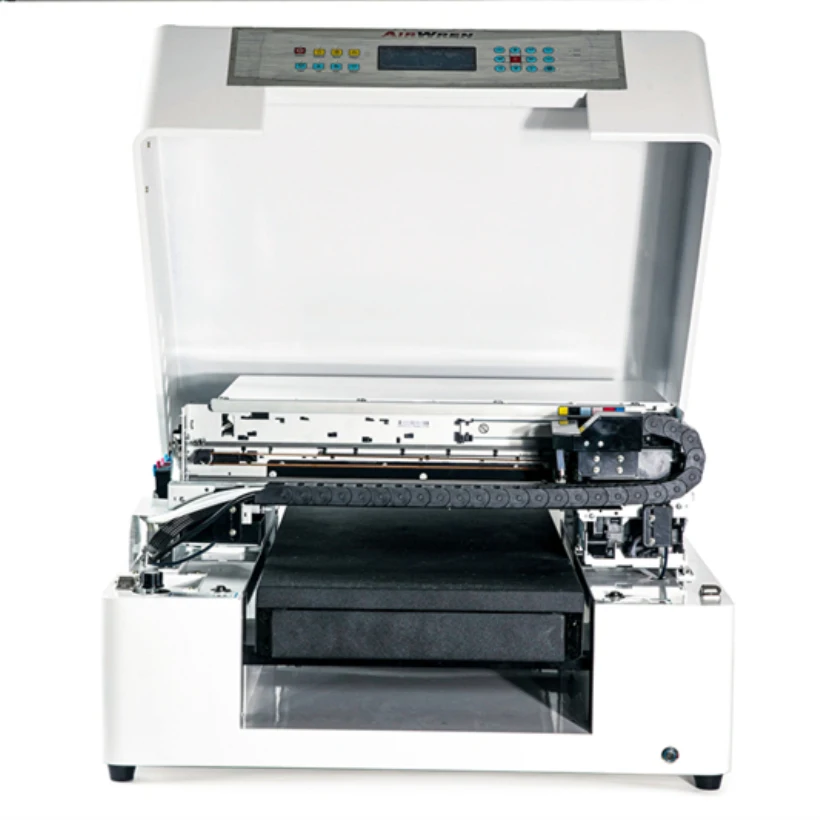 A3 Format Desktop Flat Bed Card Acrylic Wood Metal PVC Phone Case Printing Machine Mini Inkjet Led Flatbed UV Printer