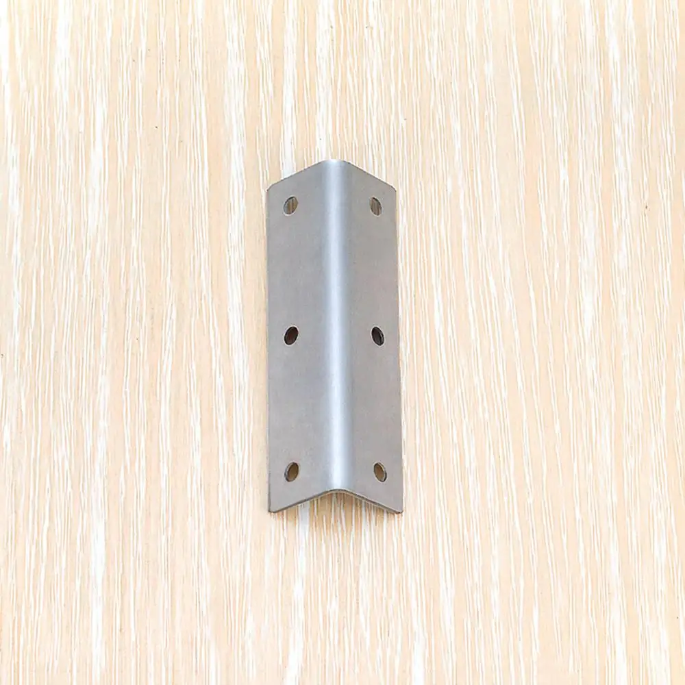 6PCS stainless steel corner code L-type 90 degree right angle fixed block reinforcement triangle iron bracket universal | Обустройство