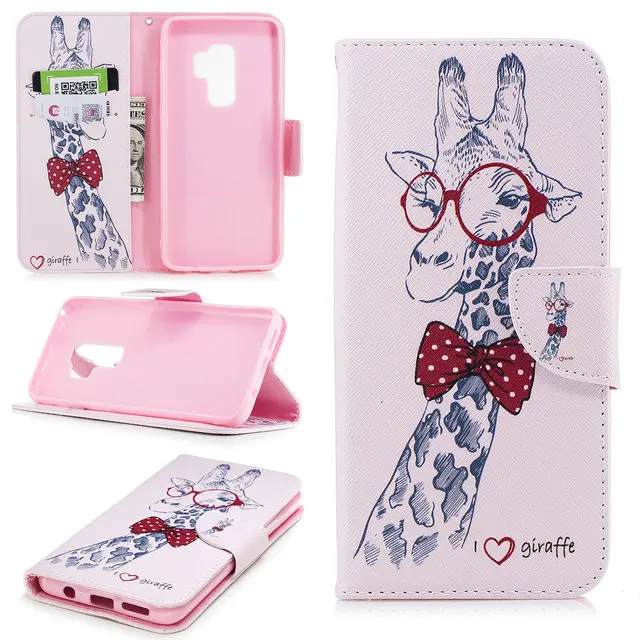 Чехол-портмоне для samsung Galaxy S9 чехол samsung S8 S8Plus откидная крышка для Coque samsung S9 чехол S9Plus Galaxy S7 край S8 S 9 плюс