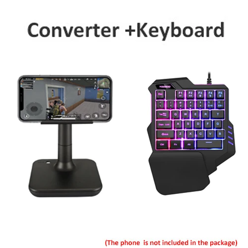 G3 with keyboard G3 Pubg геймпад контроллер для ios PUBG мобильный Android для ПК Bluetooth USB клавиатура мышь конвертер Подставка для iPad Plug and Play - Цвет: G3 with keyboard