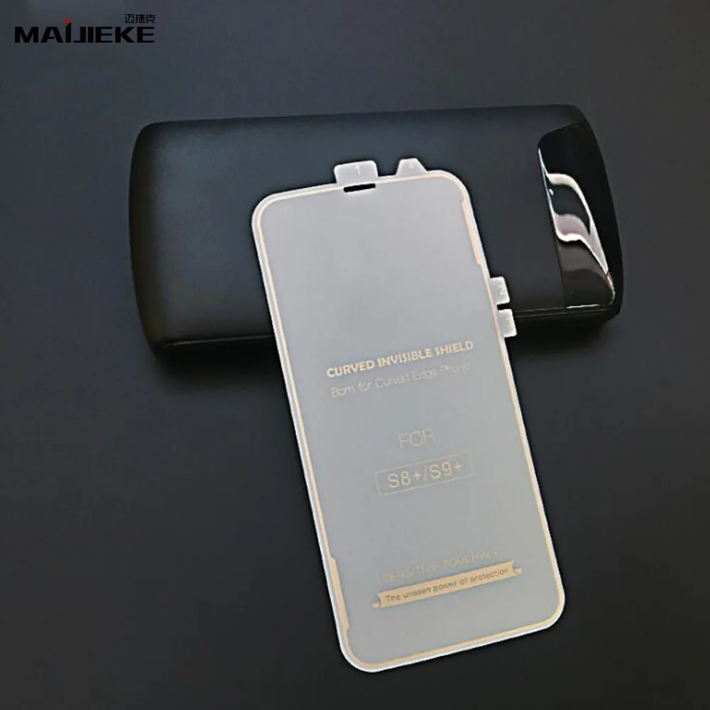 Изогнутая невидимая защитная пленка MAIJIEKE из ТПУ для Samsung Galaxy S8 Plus S9 plus S7 edge Note 9 8