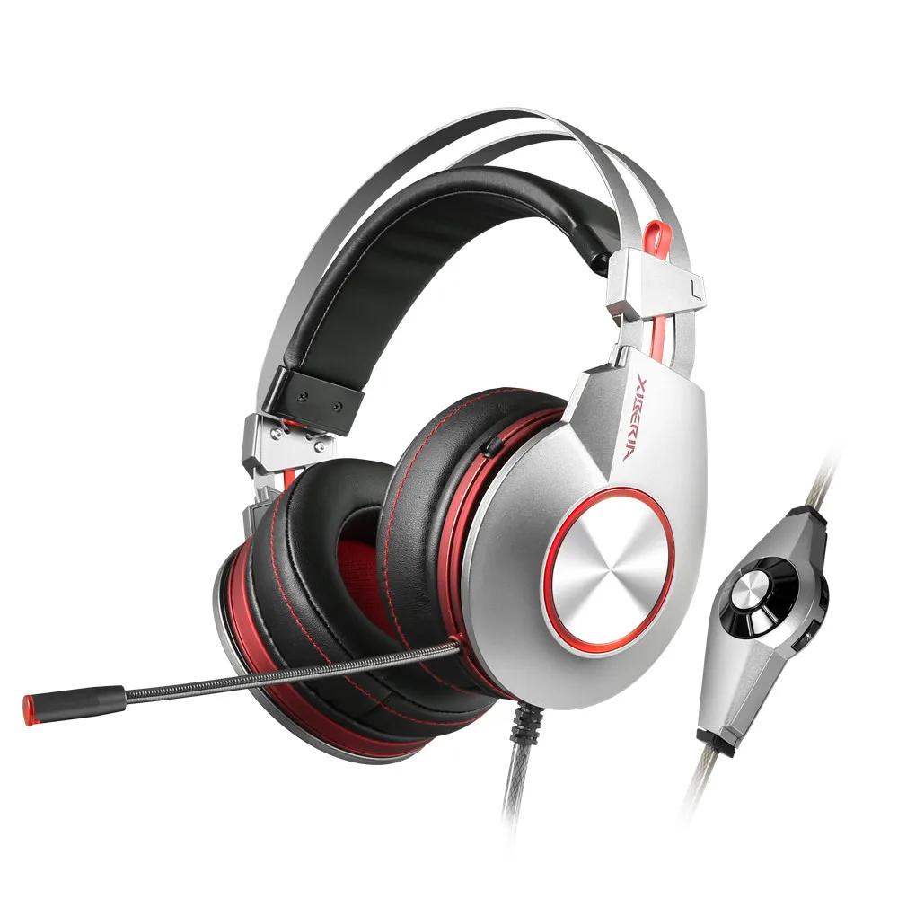 Легкие наушники HIFI стерео с активным шумоподавлением XIBERIA K5 игровая Проводная