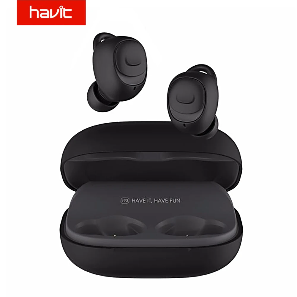 HAVIT I93 TWS Bluetooth наушники V5.0 беспроводные мини наушники-вкладыши портативные