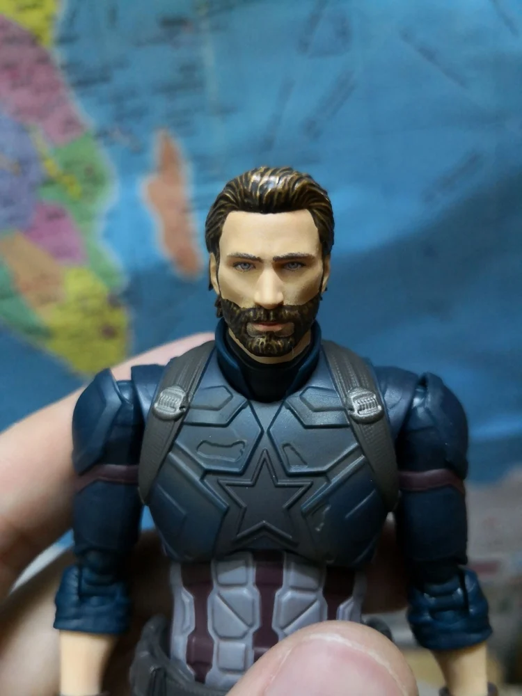 Marvel Капитан Америка 15 см Мстители Бесконечная война BJD Фигурки игрушки|Игровые