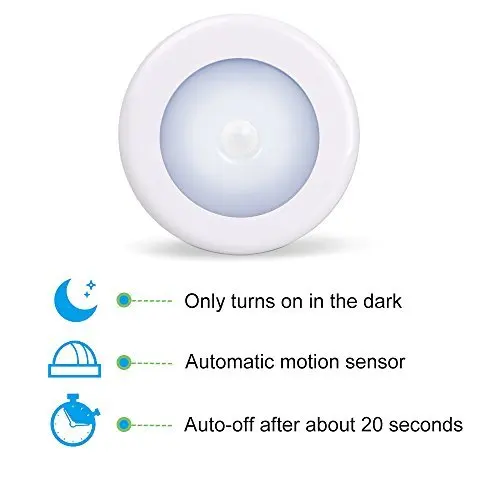 Lightinbox датчик движения свет Amir на батарейках светодиодный ночник палка в любом