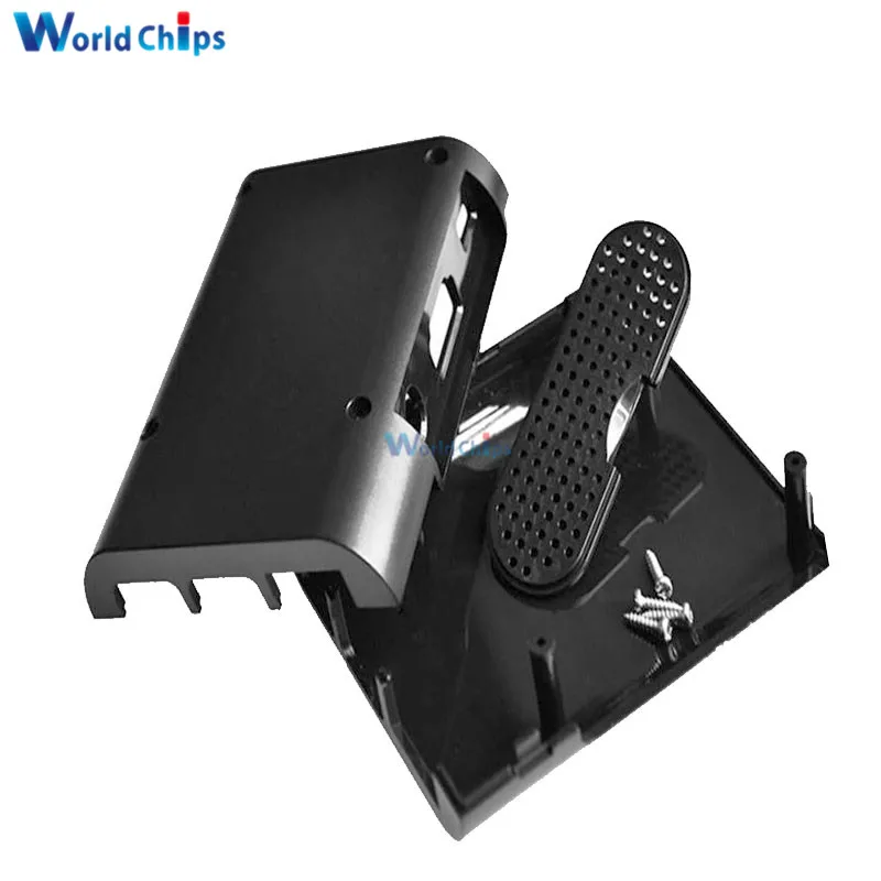 Черный чехол для корпуса Raspberry Pi 3 Model B Plus &amp 2 коробка из АБС-пластика | Электронные